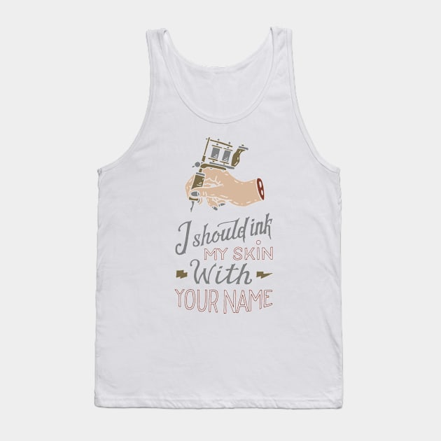 I should ink Tank Top by goshawaf